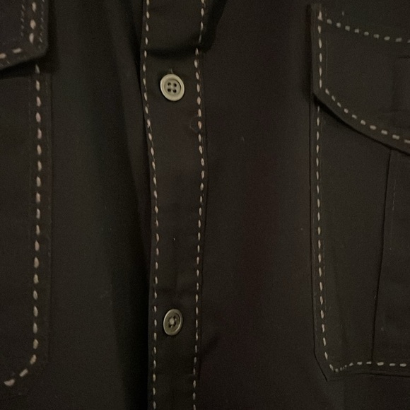 Men’s casual button-down, short sleeve shirt. XXL - Picture 7 of 8